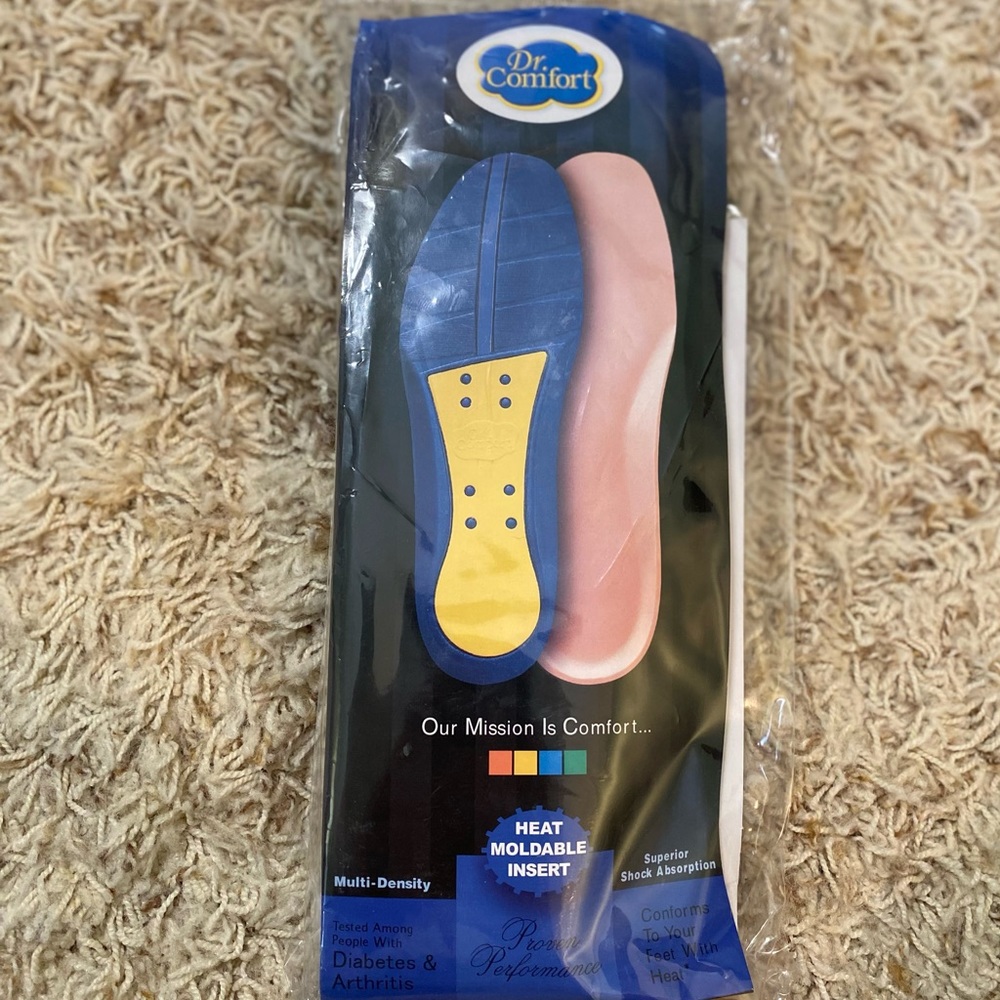 ‼️New‼️Dr.Comfort Heat Moldable Shoe Inserts